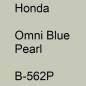 Preview: Honda, Omni Blue Pearl, B-562P.